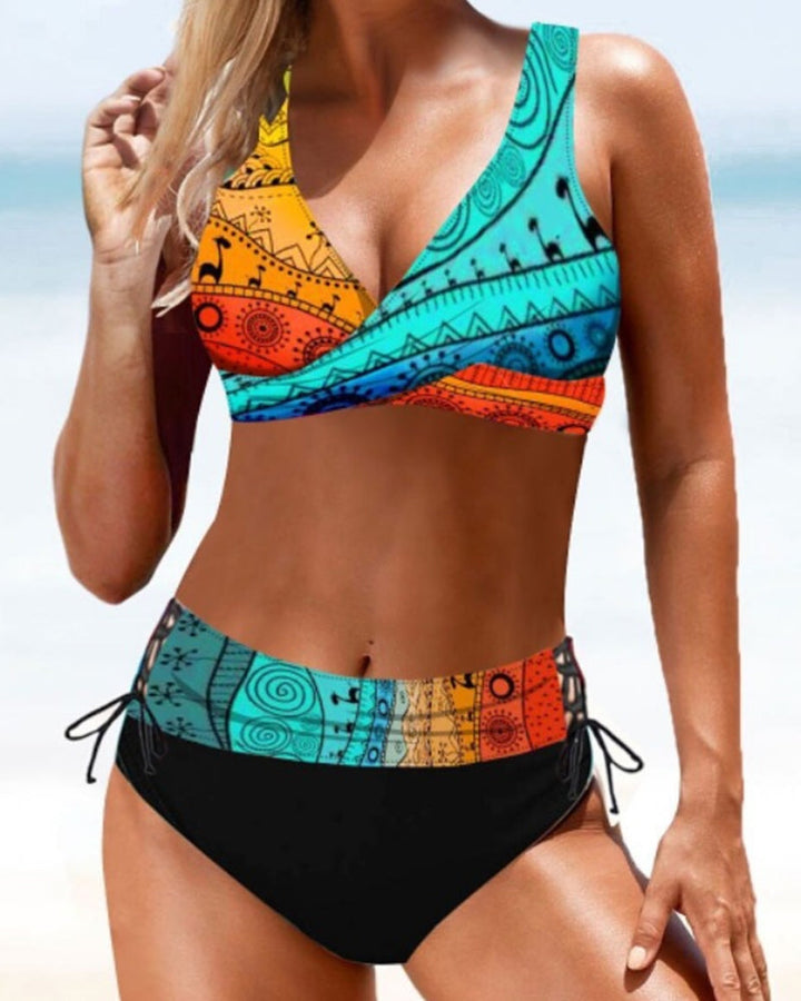 Victoria | Colourful Bikini
