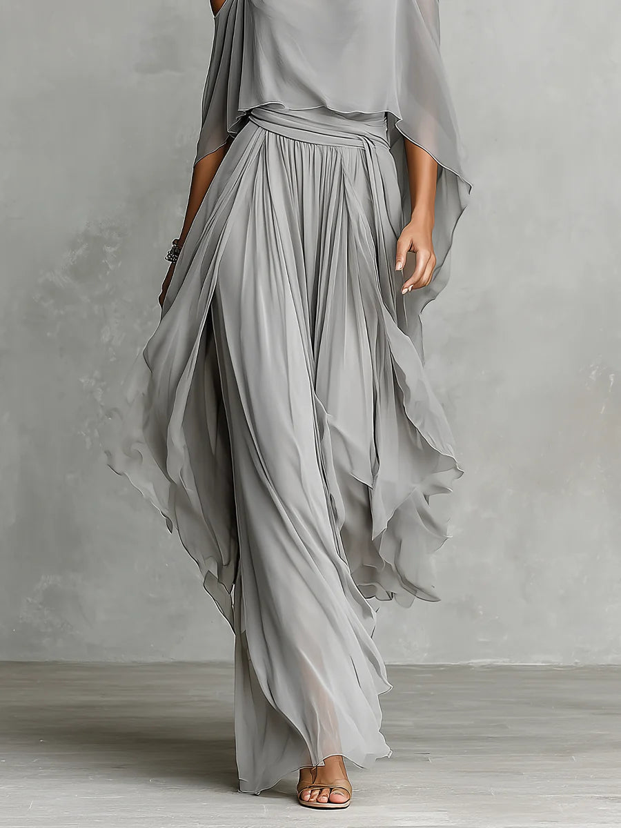 Isabella | Off-the-Shoulder Top and Pants Set