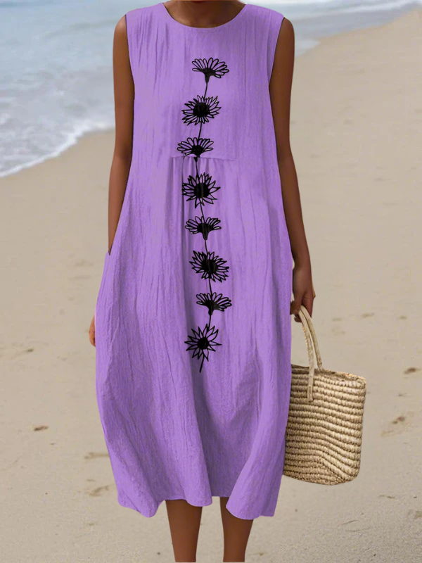 Britta | Bloom Midi Dress