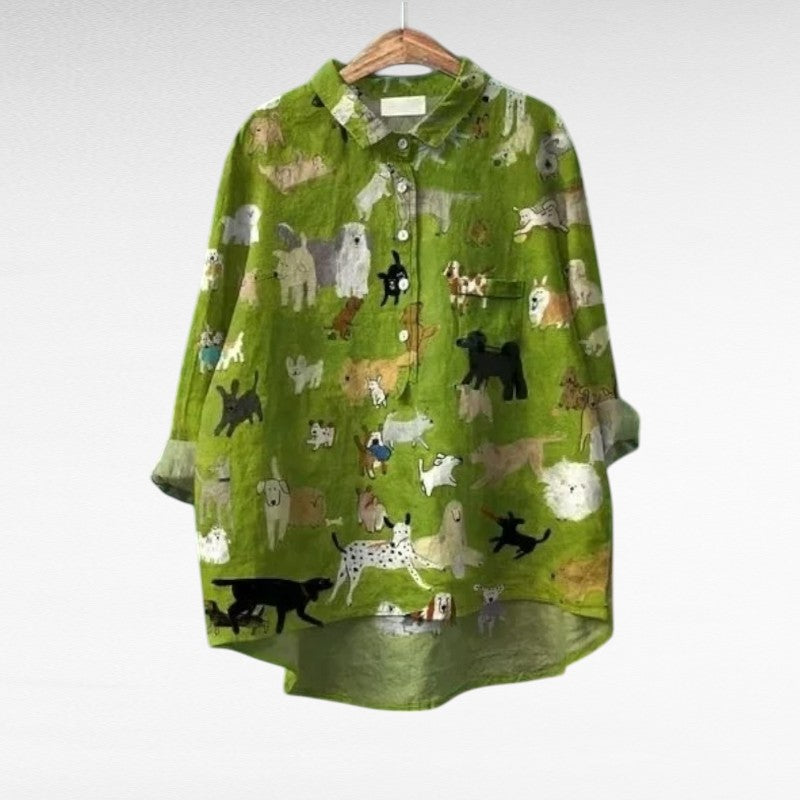 Lucy | Elegant Breezy Summer Blouse