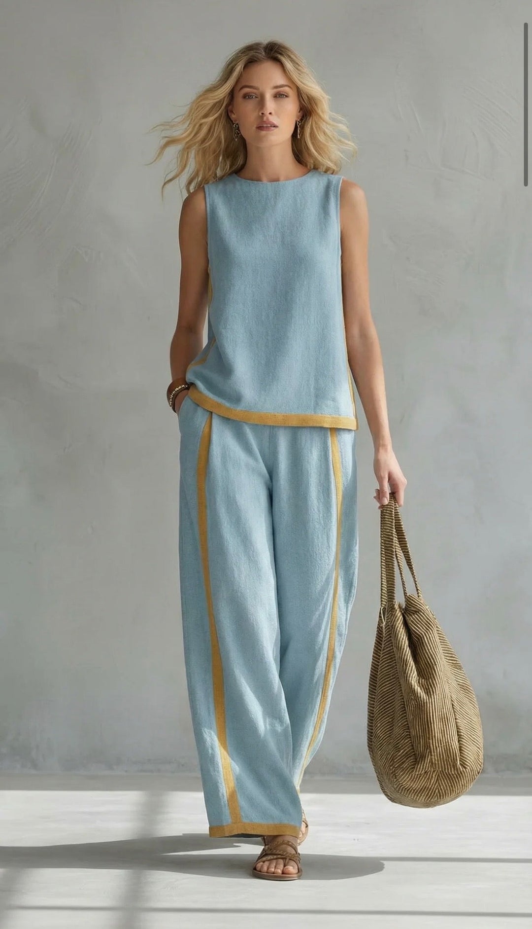 Camille | Elegant Relaxed Two-Piece Set