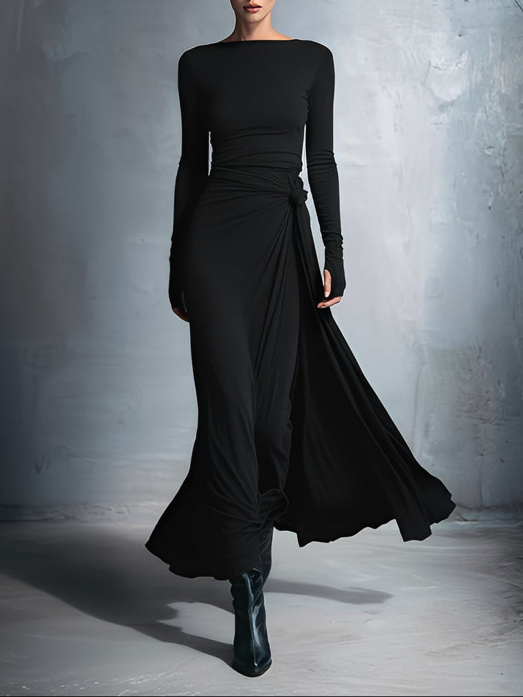 Ashley | Flattering Knot Maxi Dress