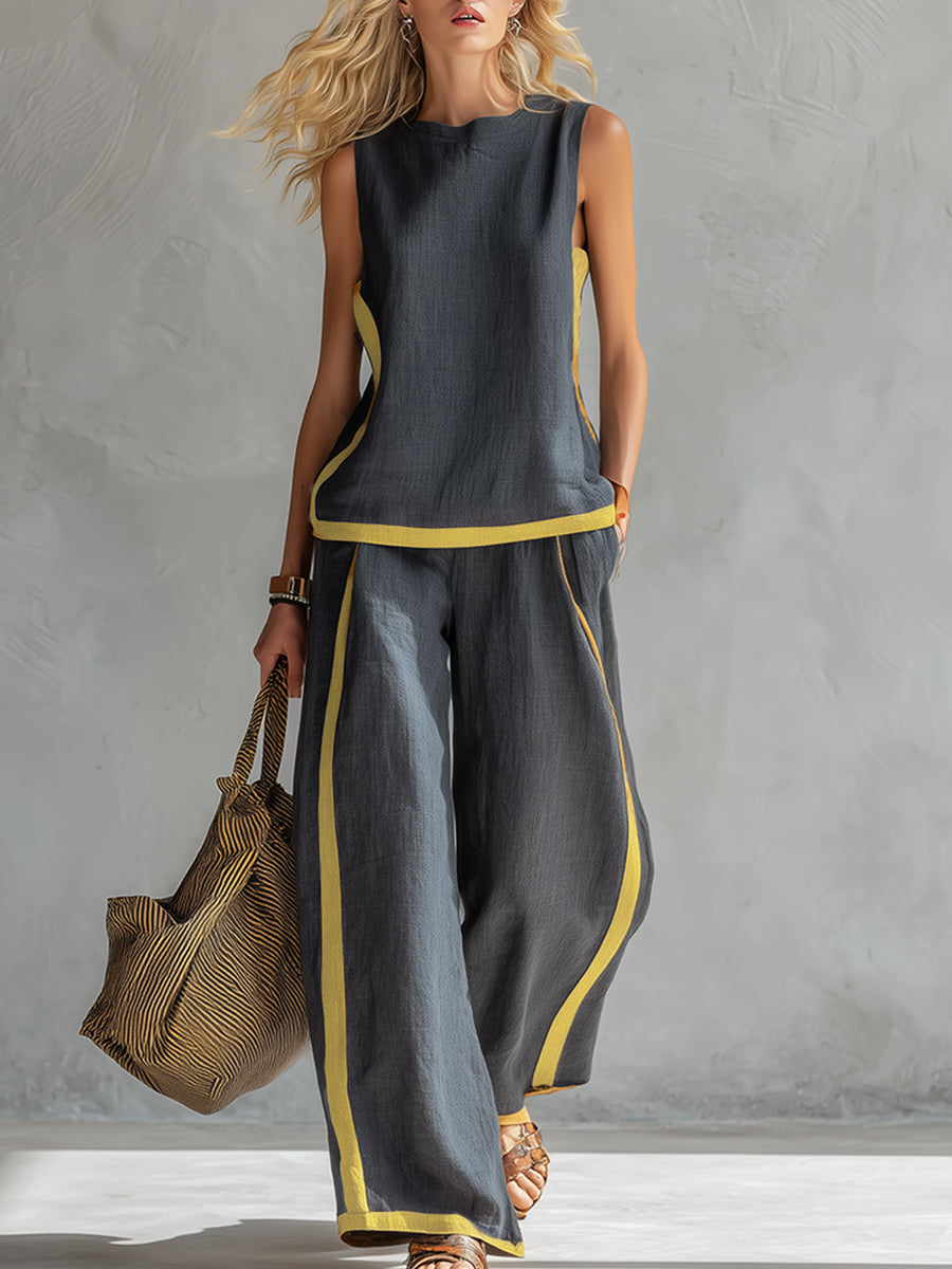 Camille | Elegant Relaxed Two-Piece Set