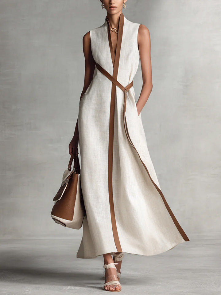 Elira | Flattering Sleeveless Maxi Dress