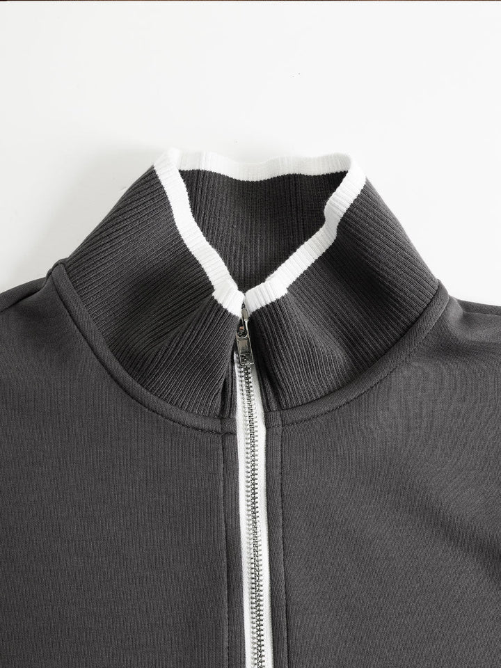 Wilda | Elegant Half-Zip Lounge Set
