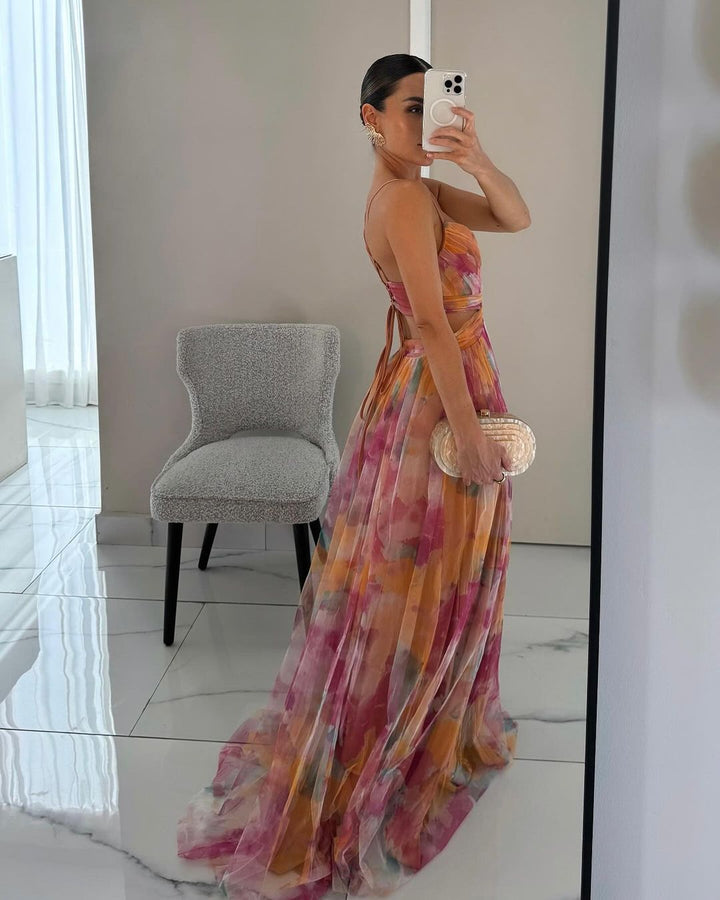 Vivienne | Floral Maxi Slip Dress