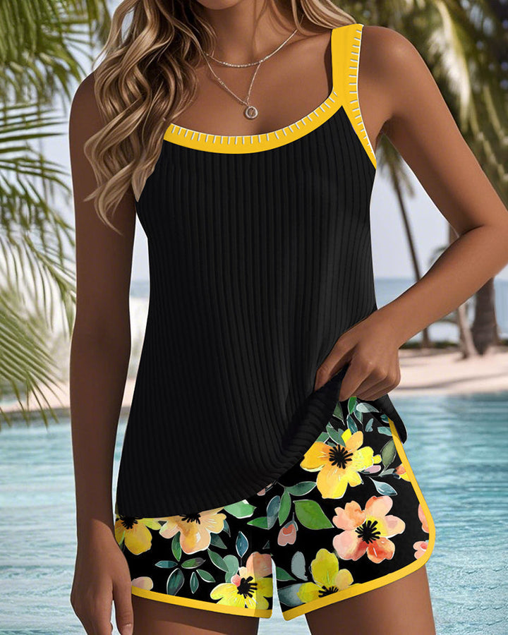 Amelia | Elegant Two Piece Tankini Set