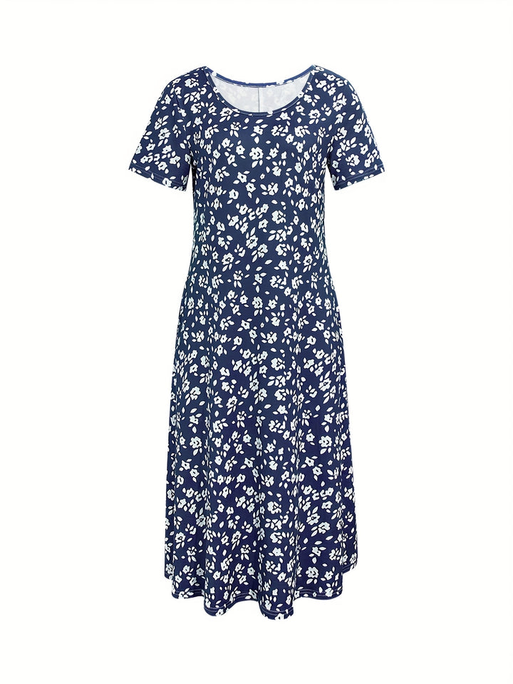 Seline | Elegant Floral Dress