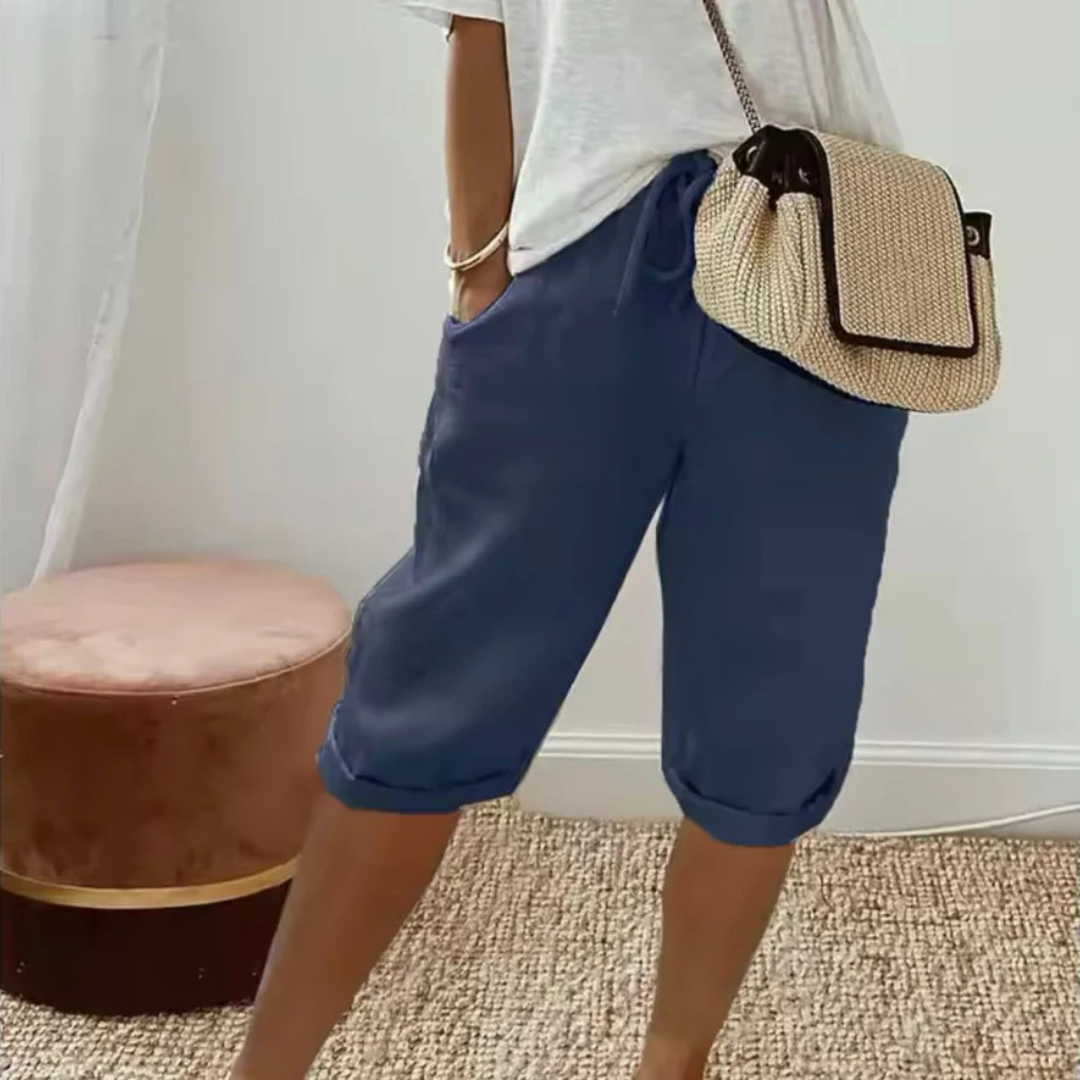 Sabrina | Tailored Capri Shorts