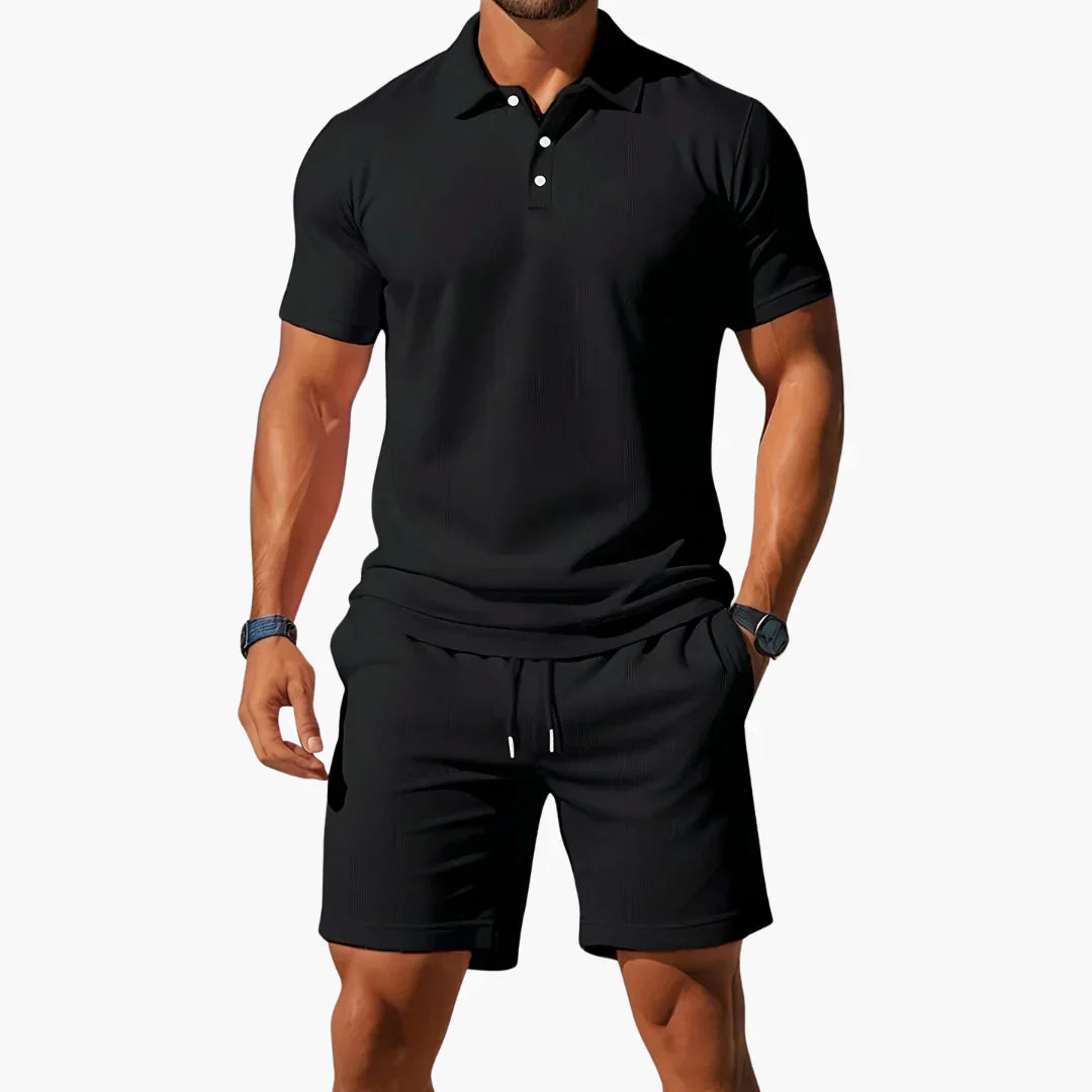 Milan | Breathable Polo Short Set