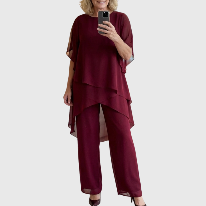 Adeline | Elegant Layered Two-Piece Set