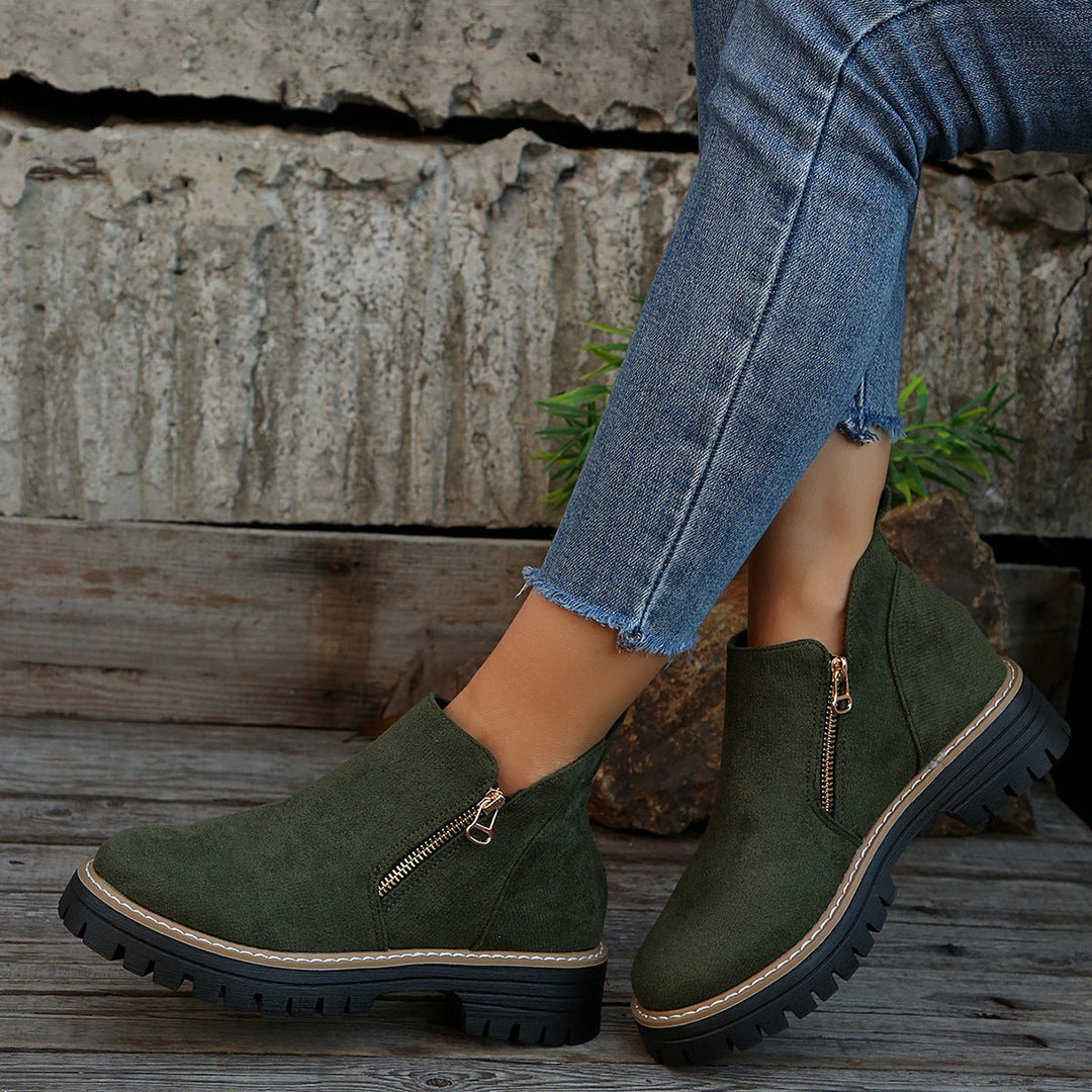 Adeline | Supportive Block Heel Boots