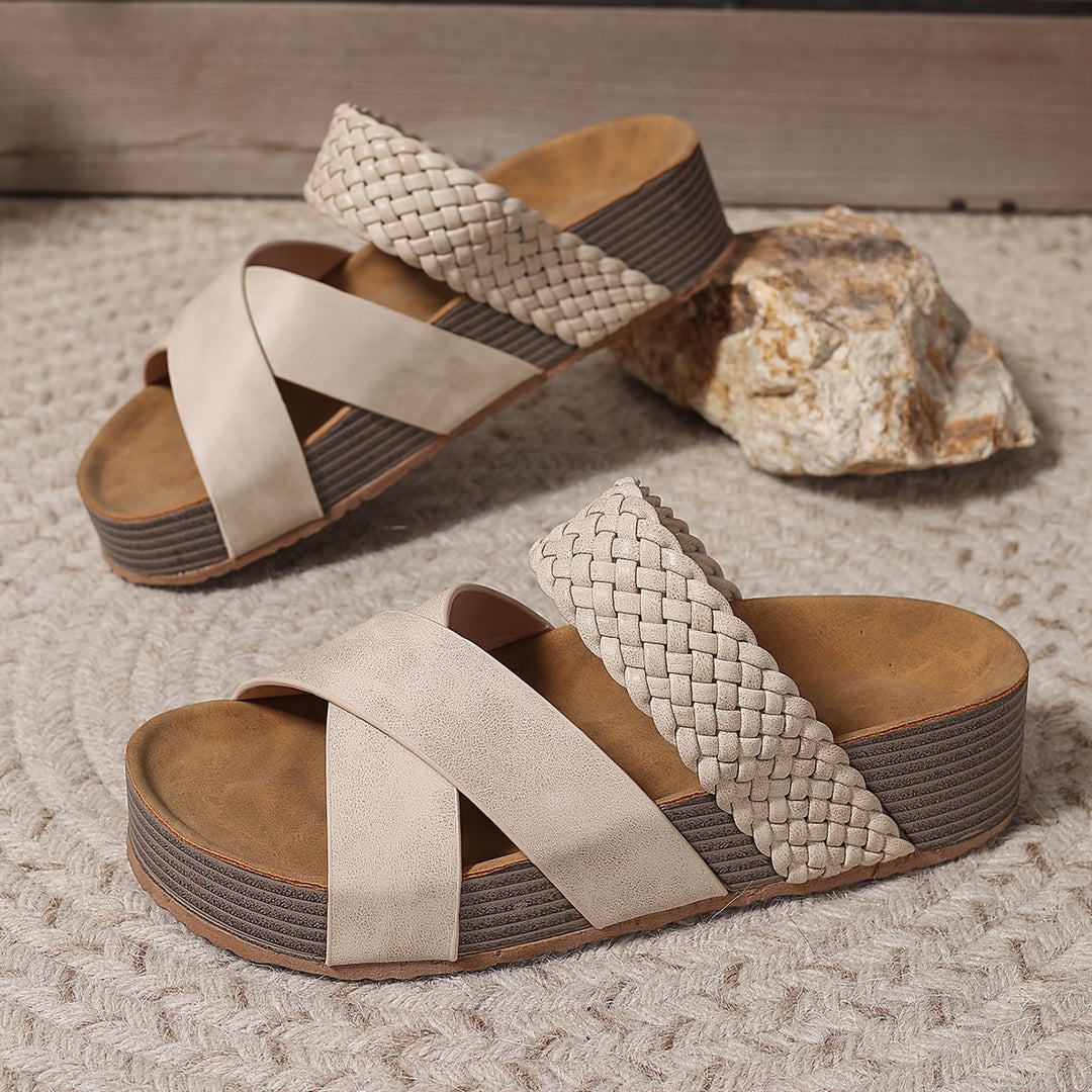 Jada | Orthopaedic Platform Wedge Sandals