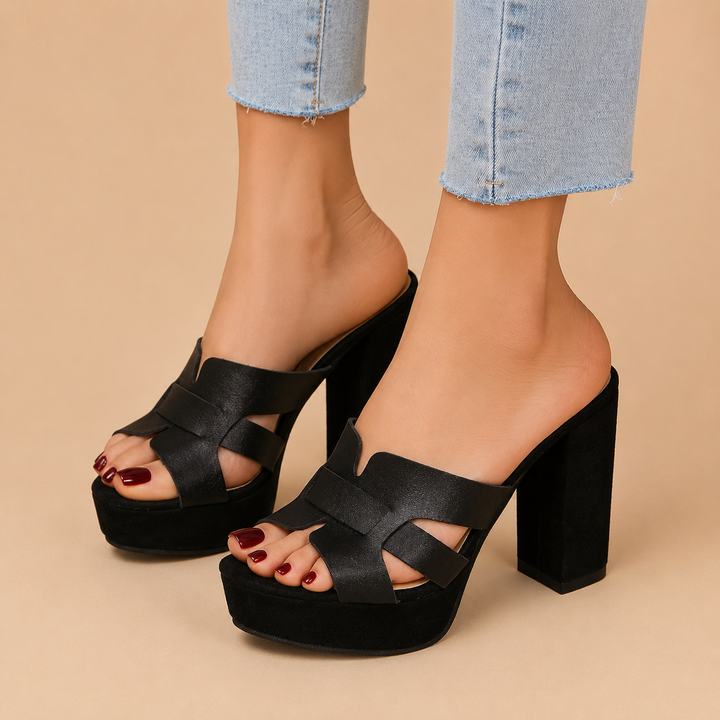 Julianne | Effortless Platform Elegance Heels