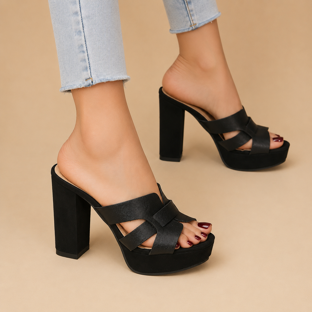 Julianne | Effortless Platform Elegance Heels