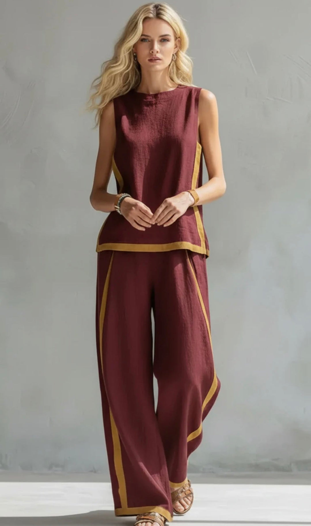 Camille | Elegant Relaxed Two-Piece Set