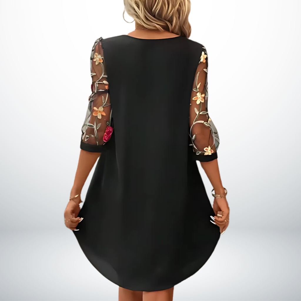 Beth™ – Elegant V-Neck Dress