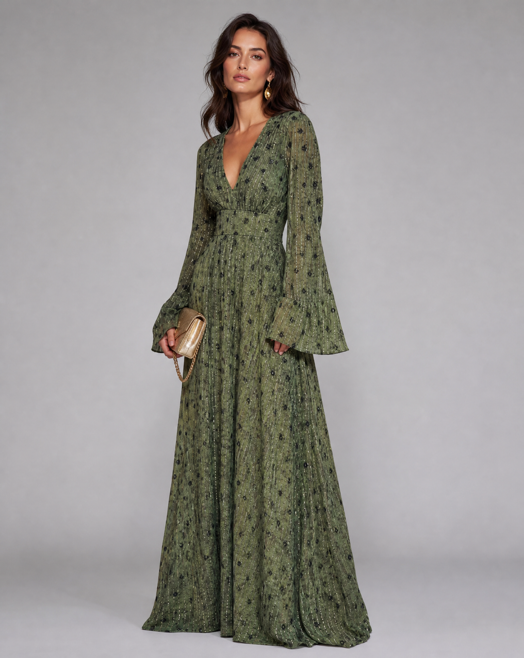 Ottilie | Flowing Bohemian Maxi Dress