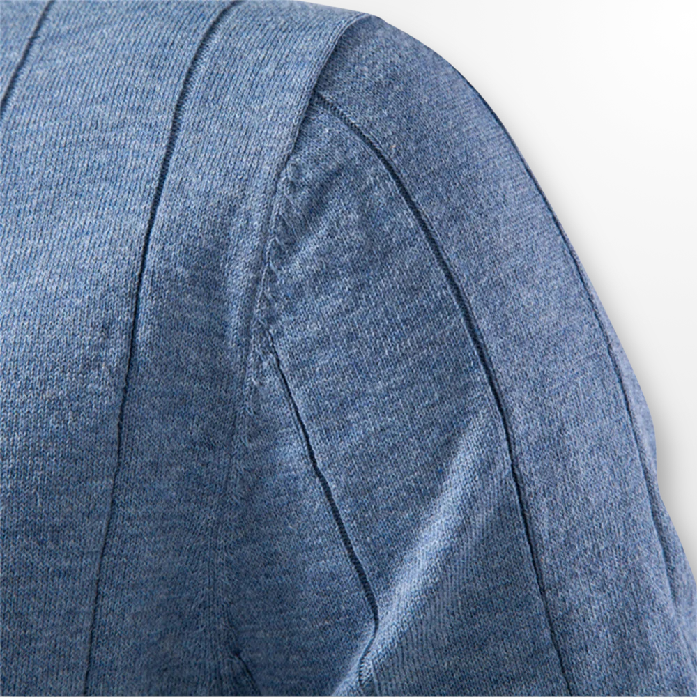 Luca | Ribbed Crewneck T-Shirt