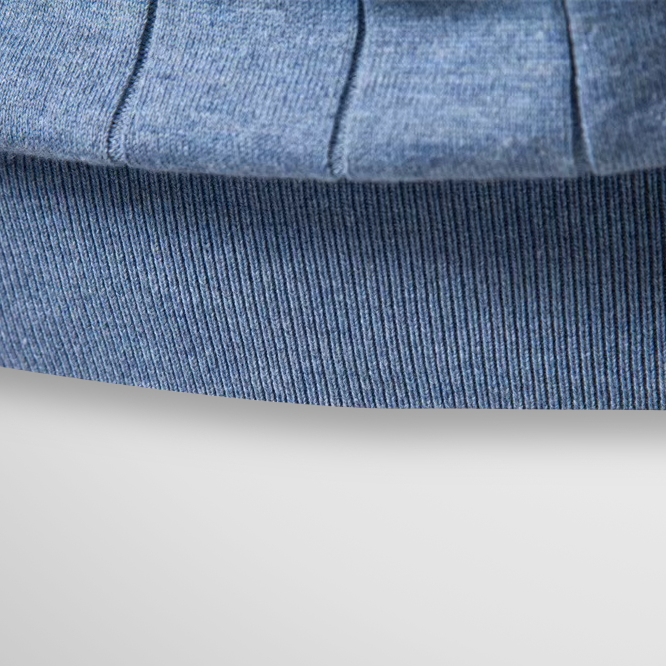 Luca | Ribbed Crewneck T-Shirt