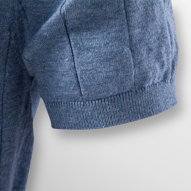 Luca | Ribbed Crewneck T-Shirt