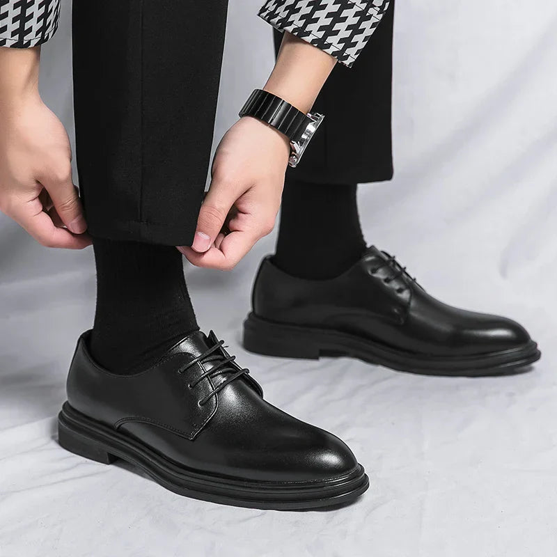 Edward | Classic Patent Derby Dress Shoe
