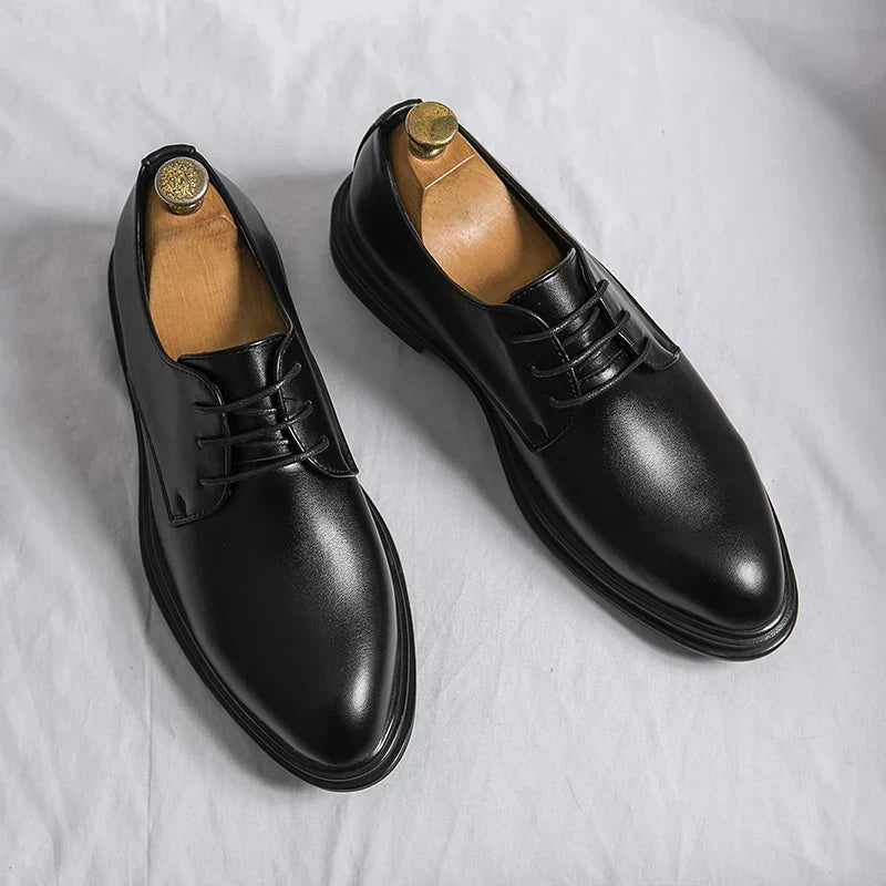 Edward | Classic Patent Derby Dress Shoe