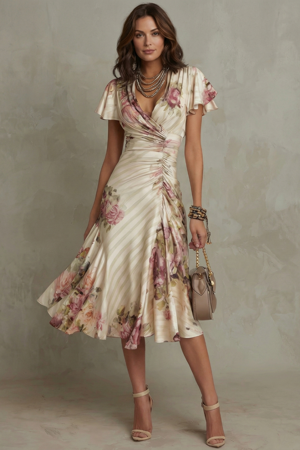 Rosalinde | Elegant Midi Dress