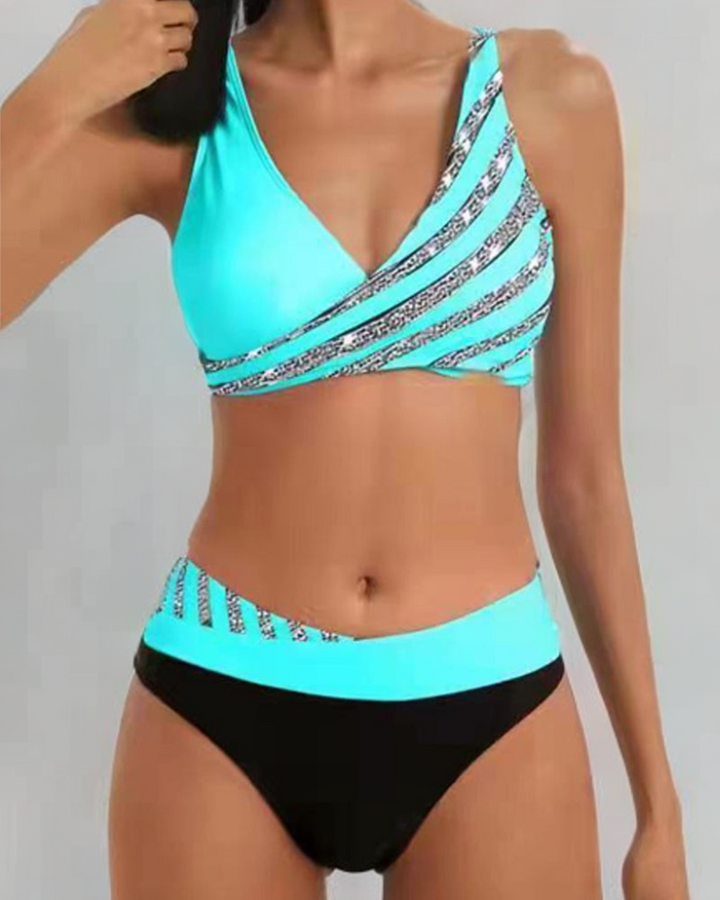 Cecilia | Sunset Print Bikini