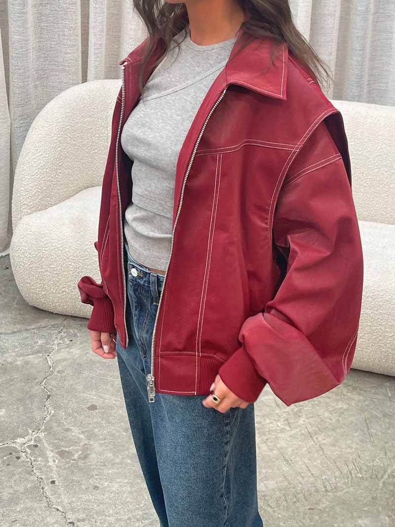 Fay | Oversized Bomber Jacket
