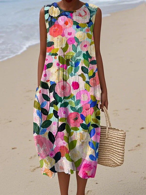 Sigrid | Floral Midi Dress