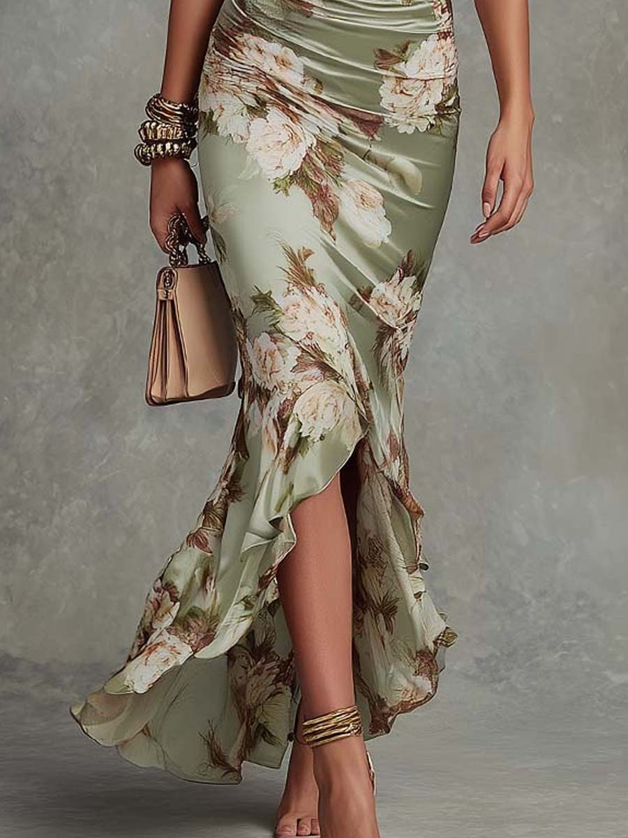 Kassy | Flattering Floral Maxi Dress