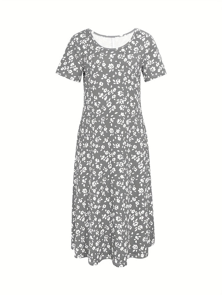 Seline | Elegant Floral Dress