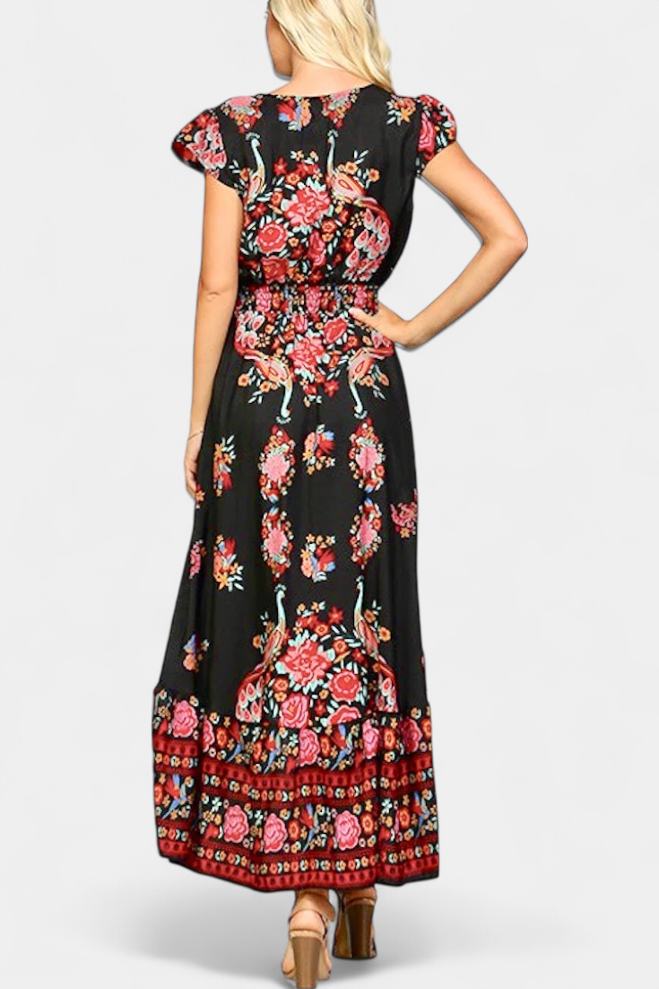 Bella | Classic Floral Dress
