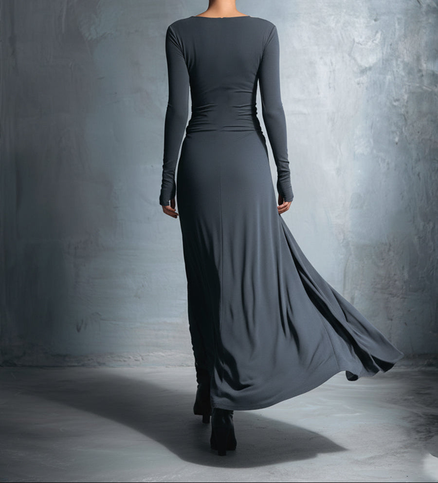 Ashley | Flattering Knot Maxi Dress