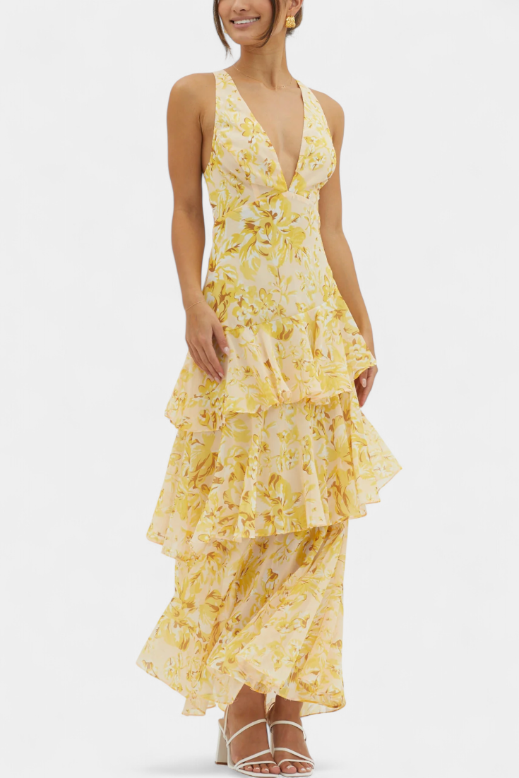 Giulia | Classic V-Neck Dress