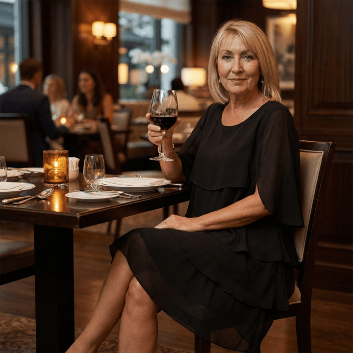 Florence | Elegant Layered Ruffle Dress
