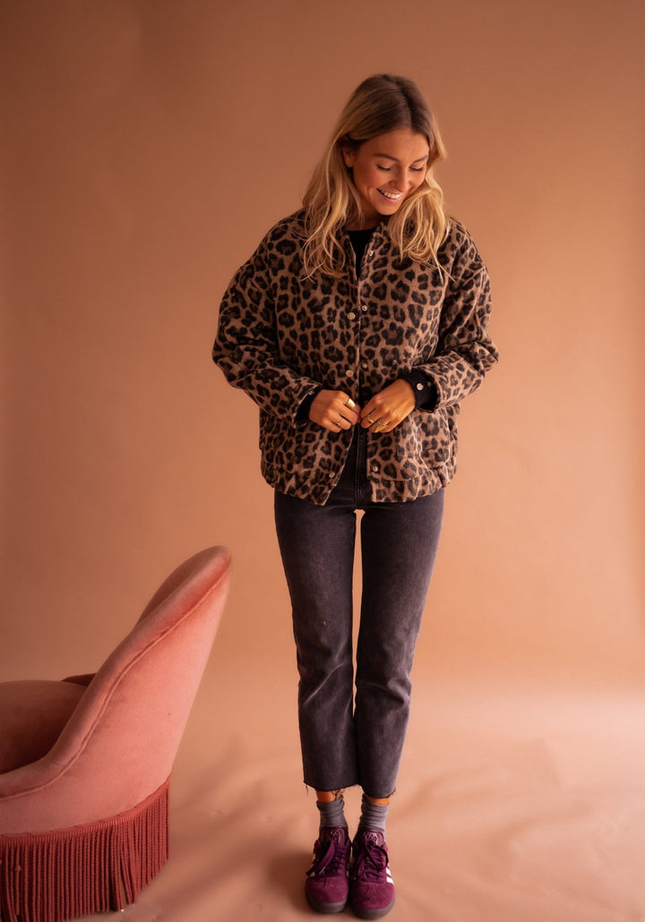Charlotte | Stylish Leopard Print Jacket