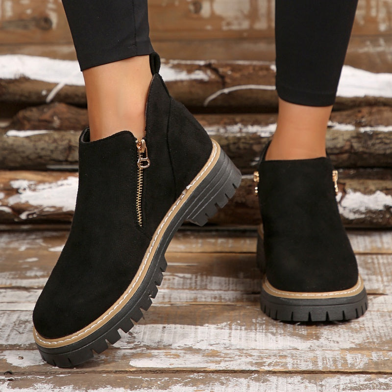Adeline | Supportive Block Heel Boots