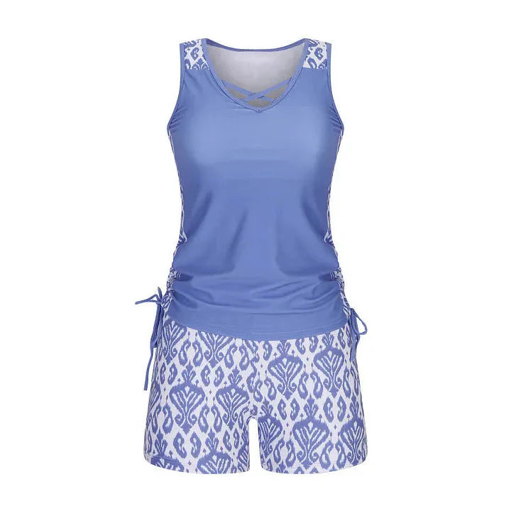 Maddy | Tankini Swimsuit Set with Adjustable Sides