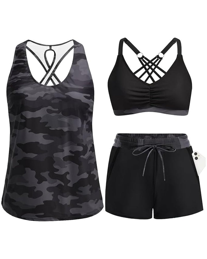 Norah | Three Piece Swim Set