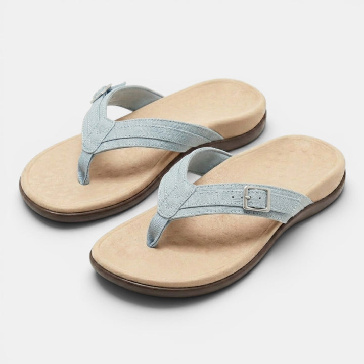 Aurelia | Cushioned Arch Support Flip Flops