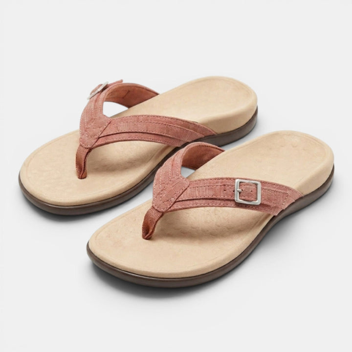 Aurelia | Cushioned Arch Support Flip Flops