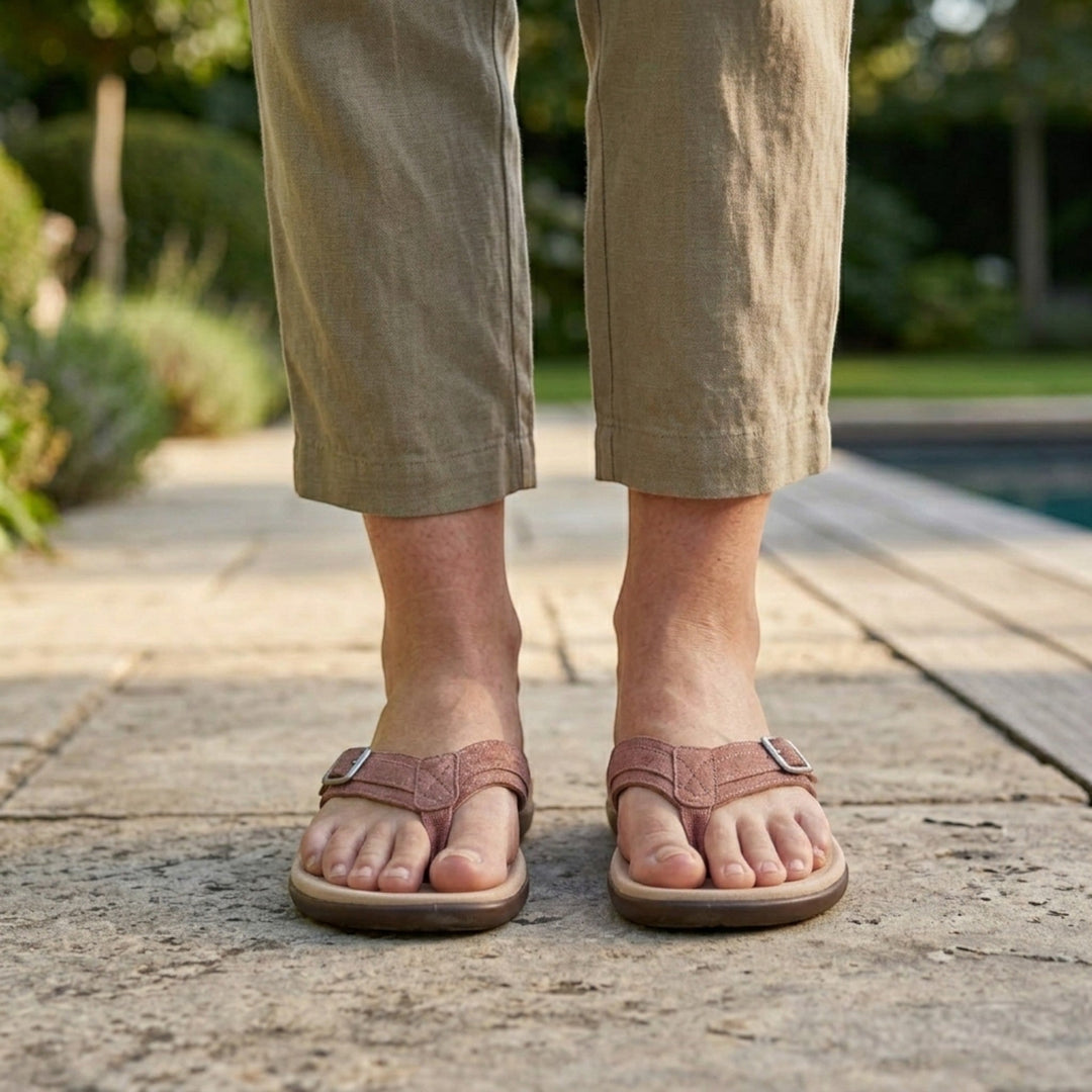 Aurelia | Cushioned Arch Support Flip Flops