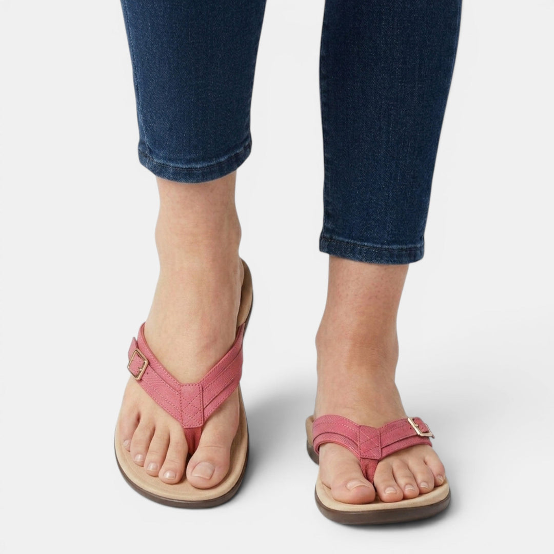 Aurelia | Cushioned Arch Support Flip Flops